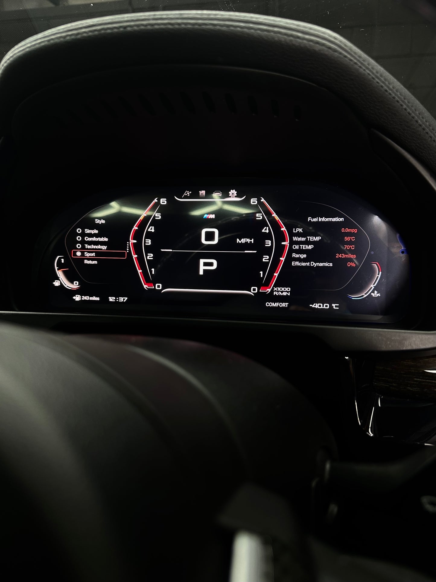 BMW Virtual Clusters (F & E series)