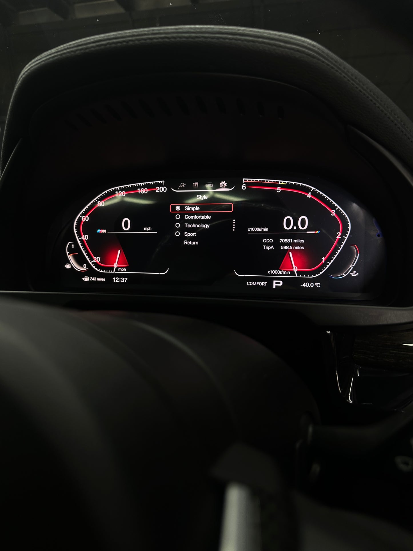 BMW Virtual Clusters (F & E series)
