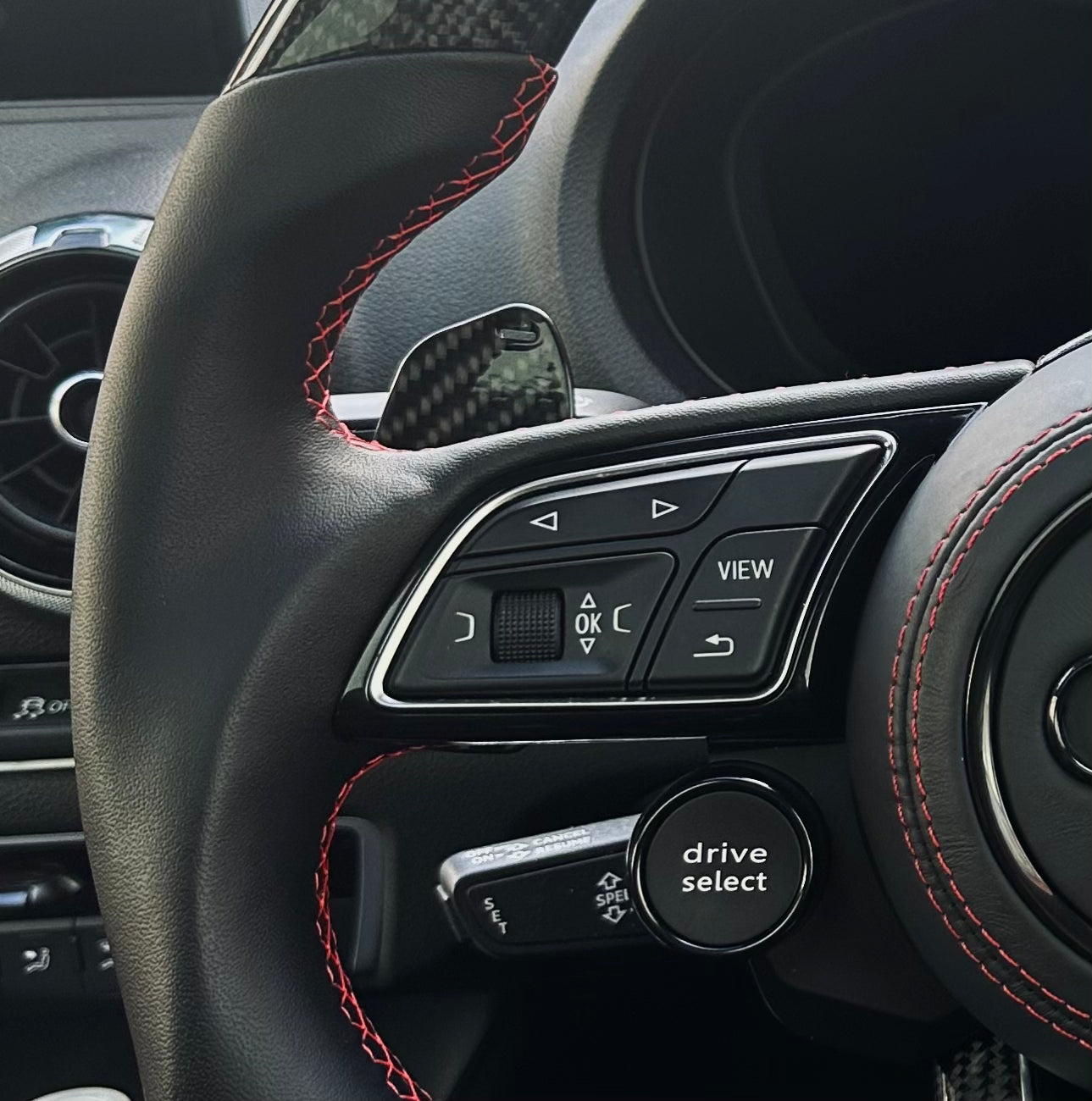 Audi Magnetic Carbon Paddle Shifters